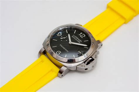 panerai strap light yellow brown|Panerai Straps & Bracelets For Your Watch.